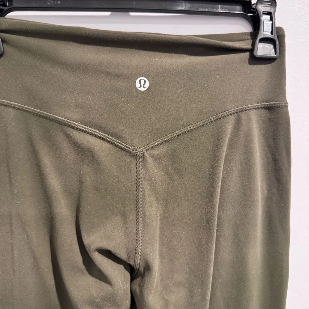 Lululemon‎ Align Jogger 28” Olive green size 4